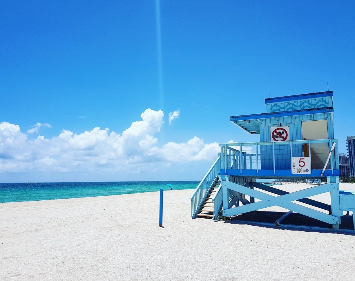 Haulover Beach in Miami