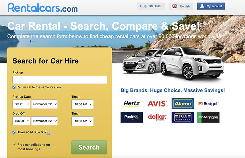 Compare Car Rentals in Miami