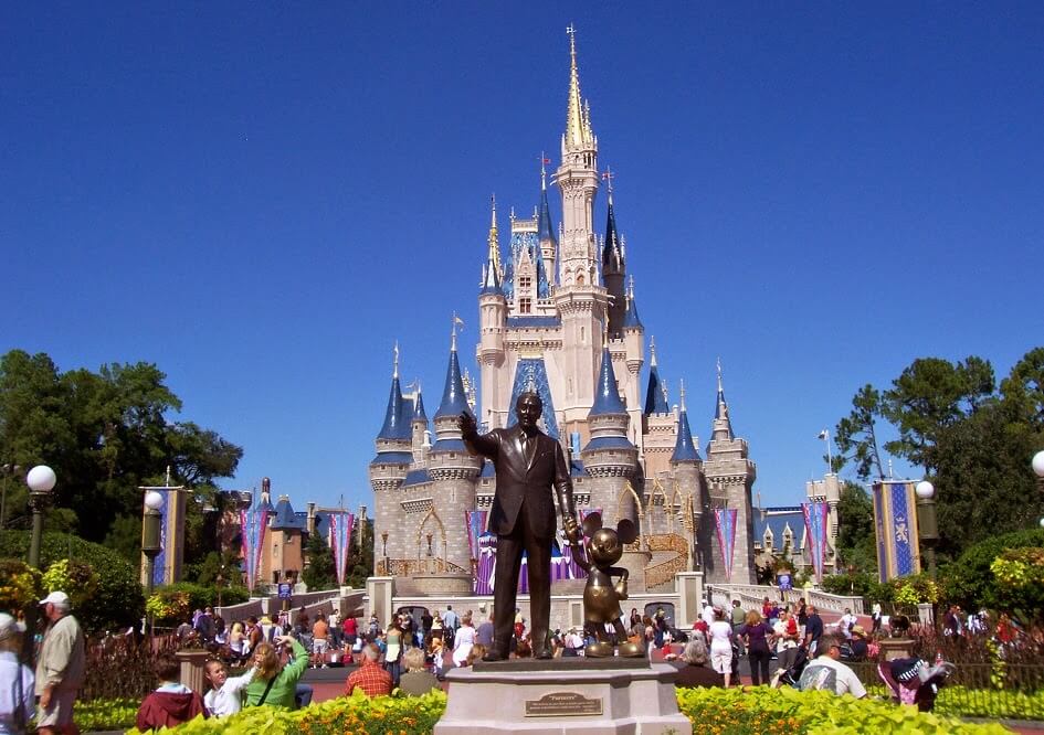 Magic Kingdom castle at Disney World