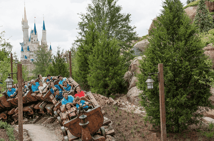 Seven Dwarfs Mine Train at Magic Kingdom Disney