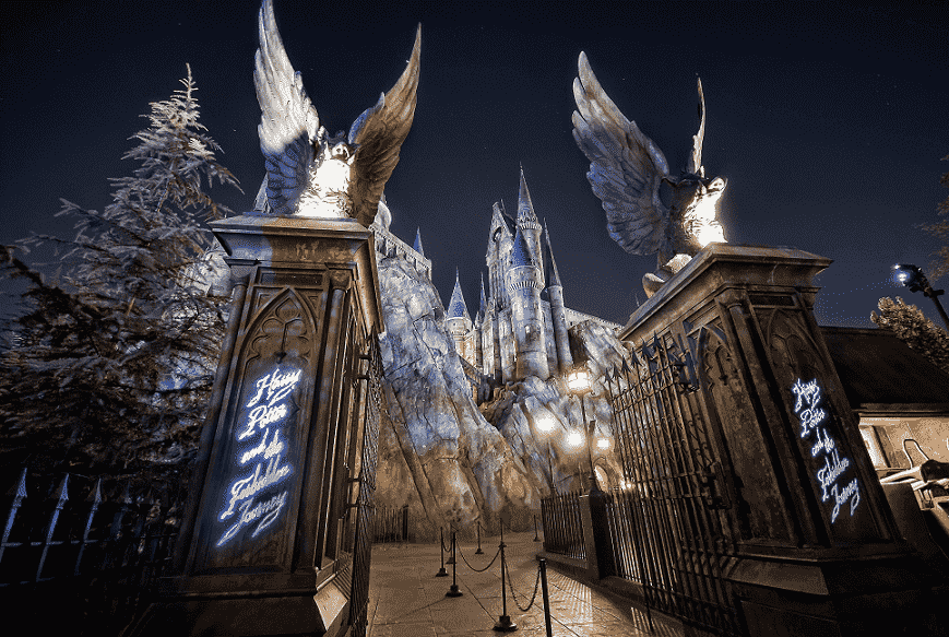 The Wizarding World of Harry Potter entrance