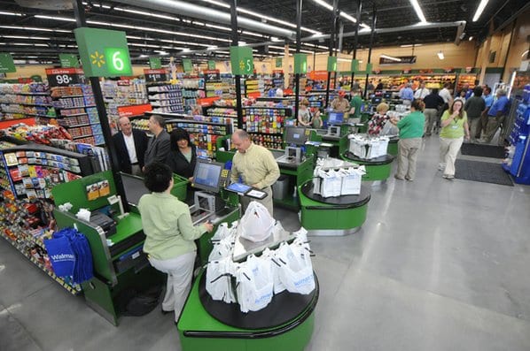 Walmart supermarket in Florida