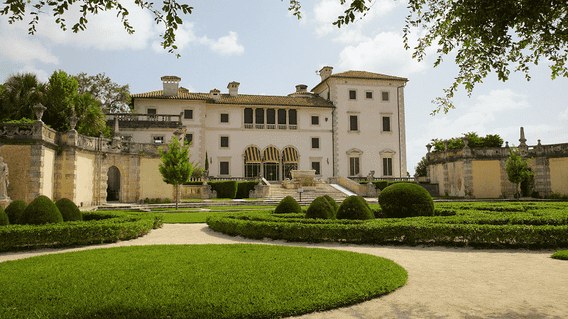 Vizcaya Museum and Gardens in Coral Gables