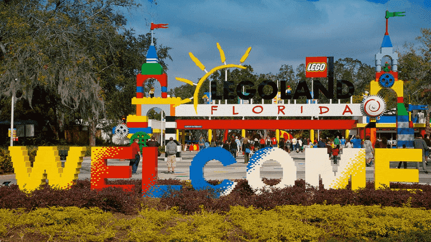 Legoland park entrance