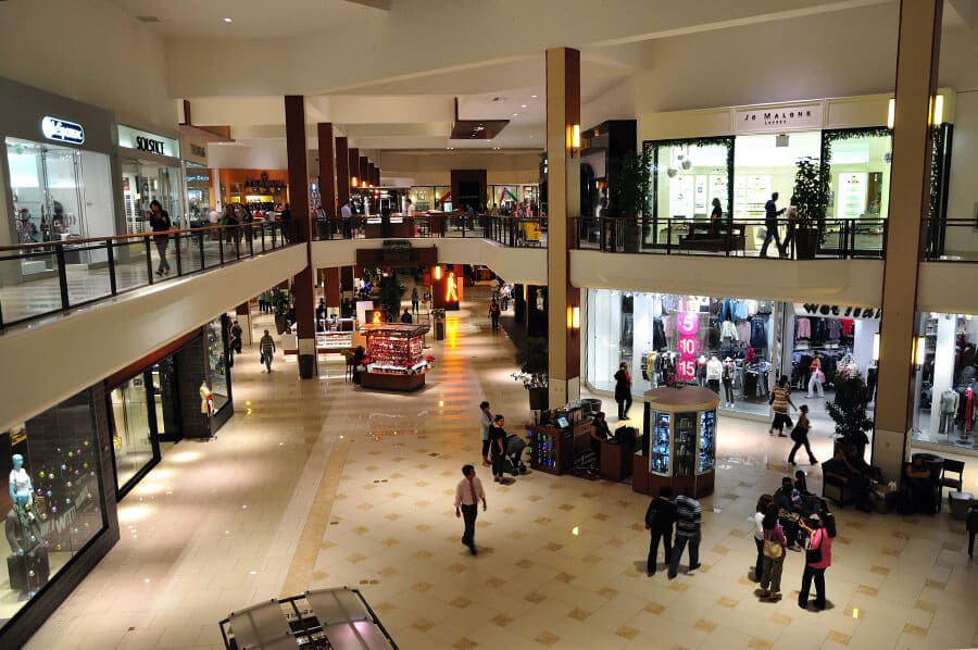 Aventura Mall interior in Miami 
