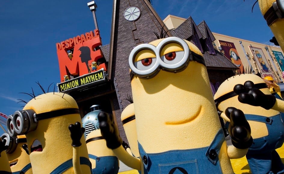 Minions attraction at Universal Studios
