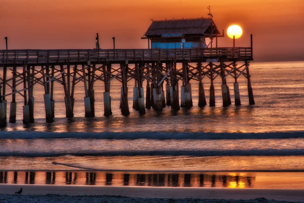 Cocoa Beach in Florida