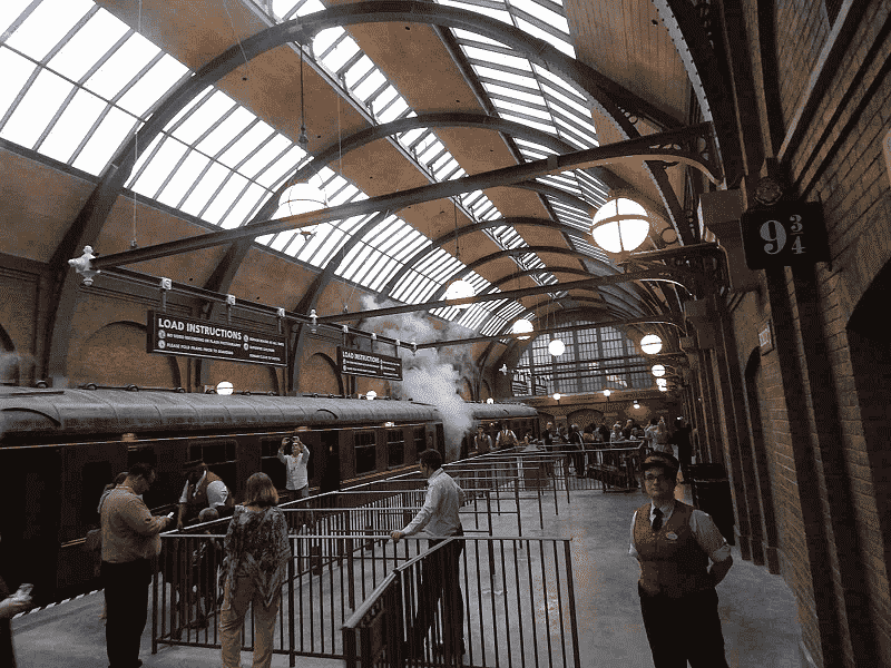 Hogwarts Express in Universal park