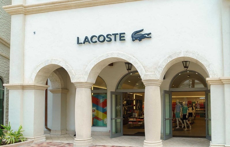 Visiting Lacoste stores in Miami and Orlando