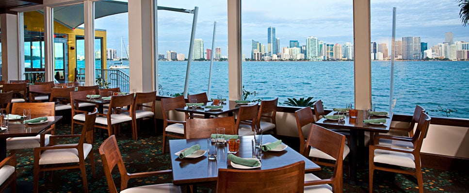 Rusty Pelican restaurant in Miami