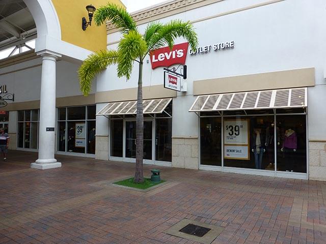 Levi's stores in Orlando and Miami