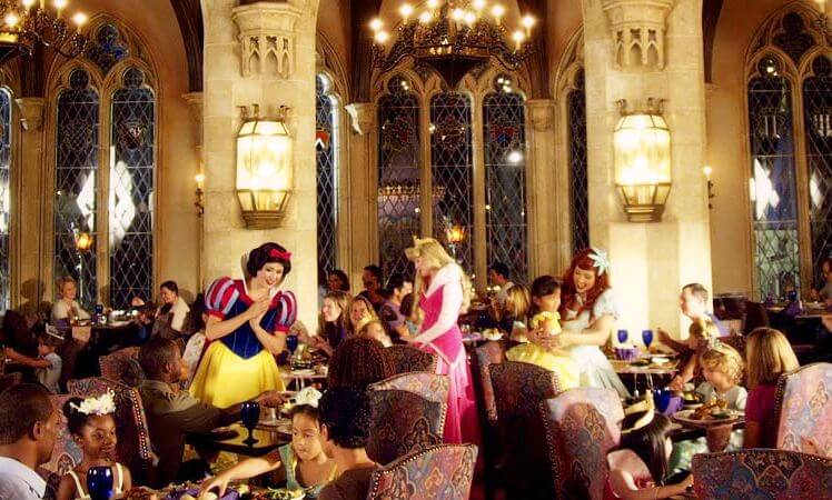 Cinderella's Royal Table restaurant