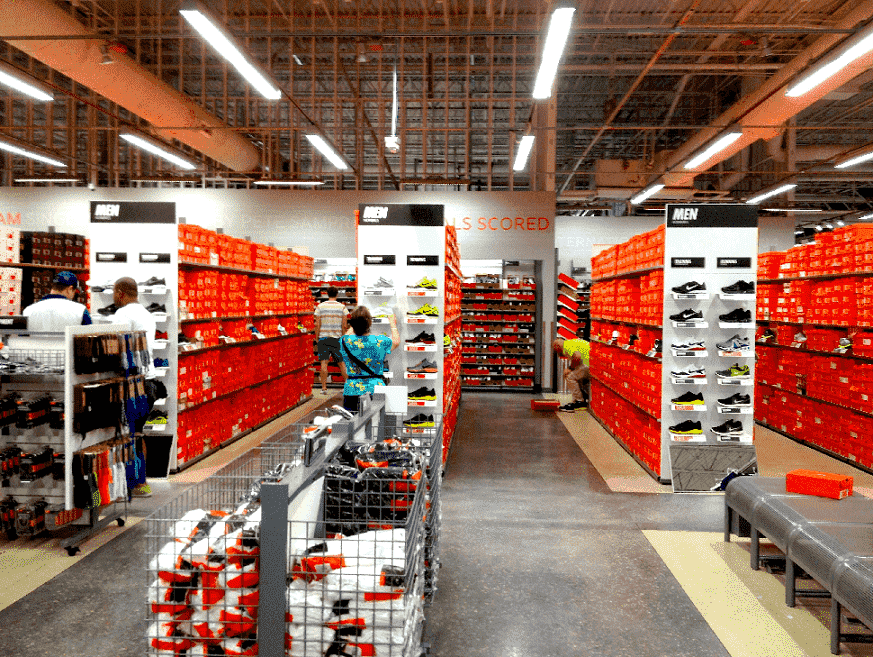 Nike stores in Orlando and Miami