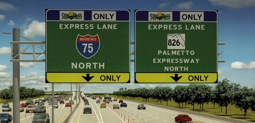 Sunpass, tolls and express lanes in Miami and Orlando