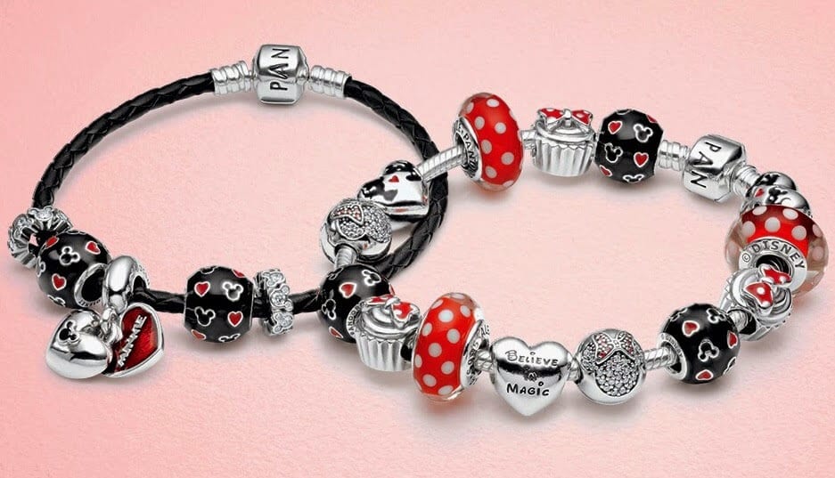 Pandora bracelets with Disney charms