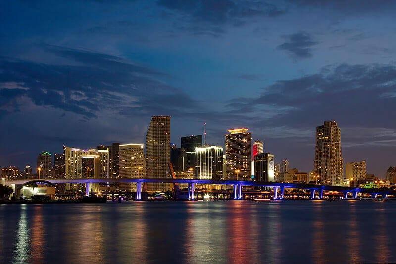 Miami by night