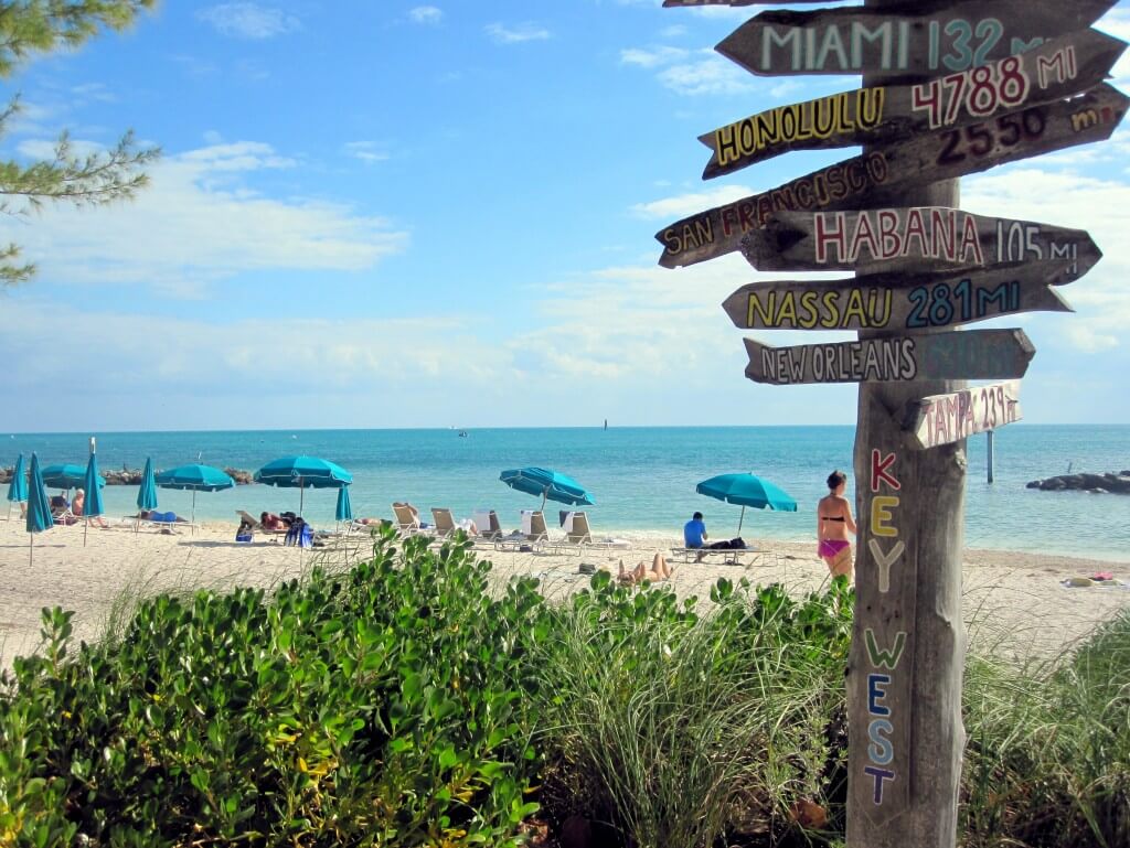Key West beach