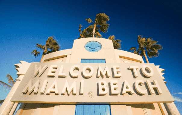 Miami Beach entrance