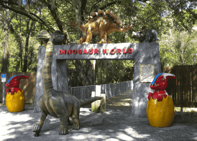 Dinosaur World in Florida 