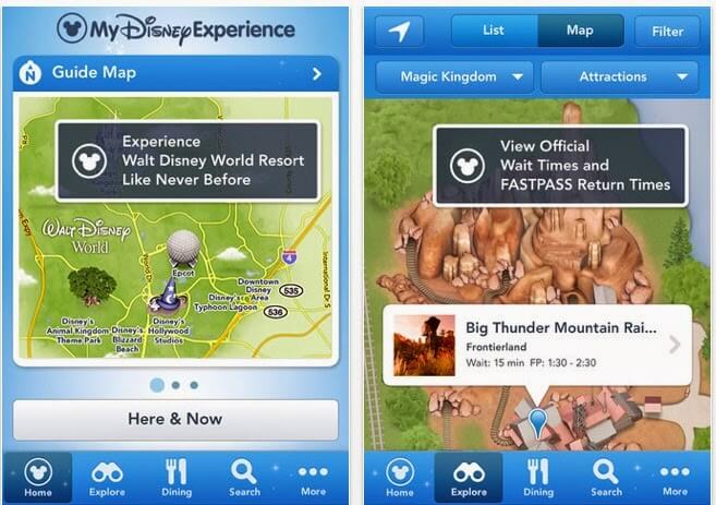 Disney app for cell phones