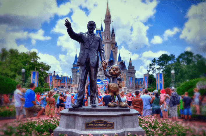 Magic Kingdom theme park in Orlando