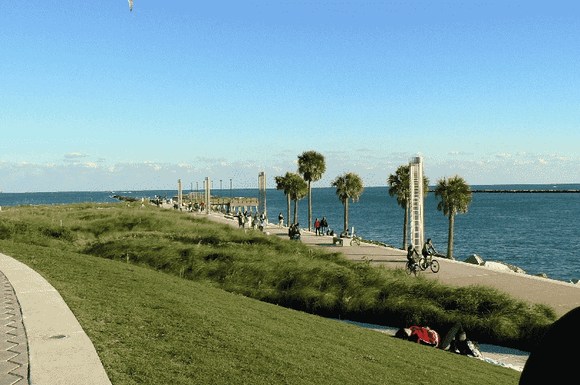 South Pointe Park Beach in Miami
