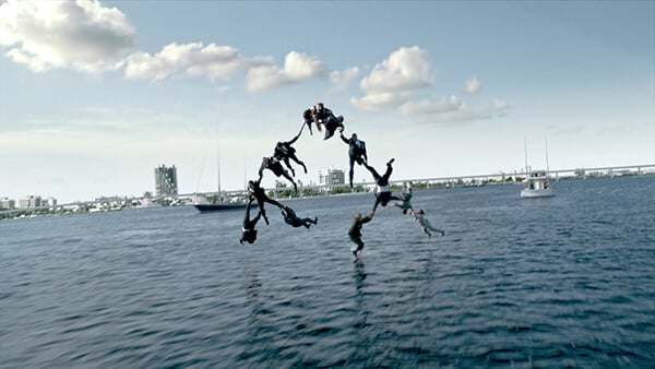 Iron Man 3 scene in Miami