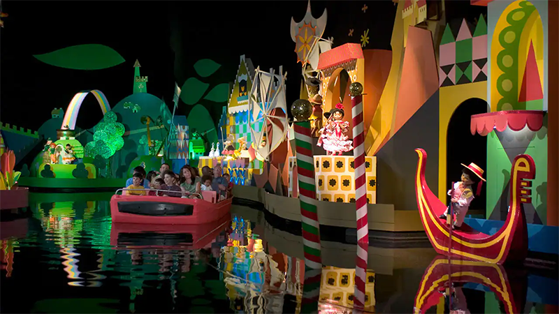it's a small world at Magic Kingdom in Orlando