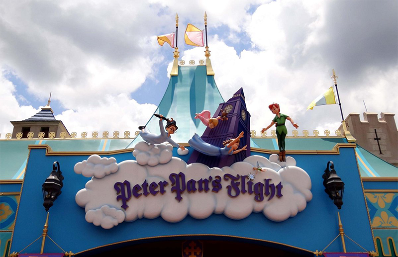 Peter Pan's Flight at Magic Kingdom in Orlando