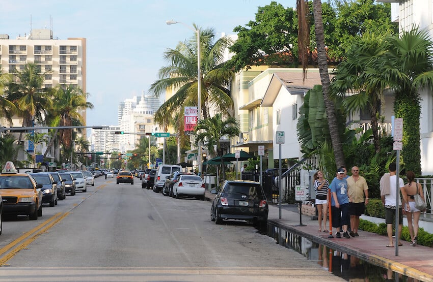 Collins Avenue in Miami