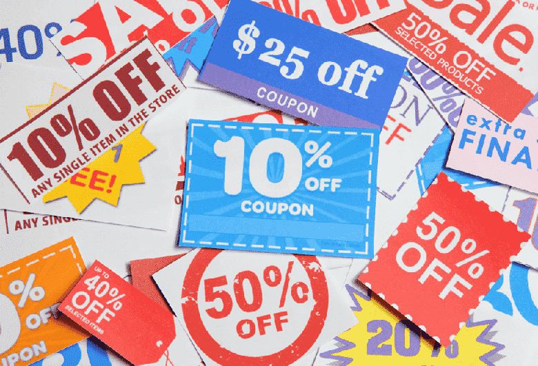 Discount coupons