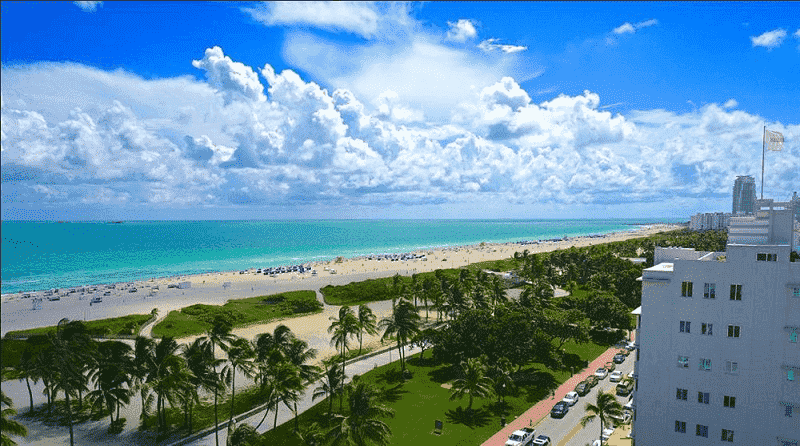 South Beach in Miami 