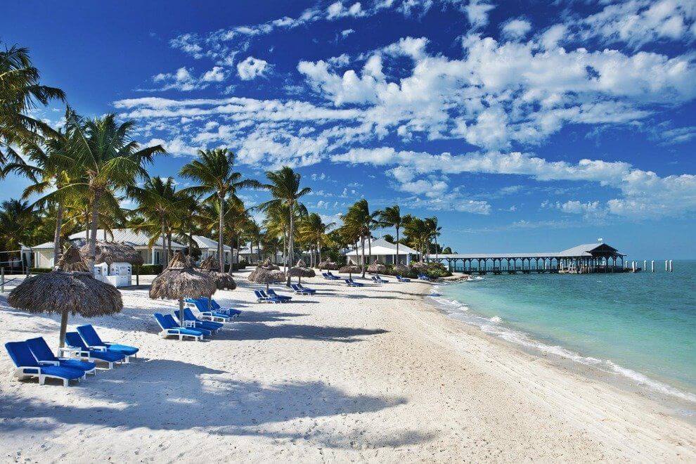 Key West island beach