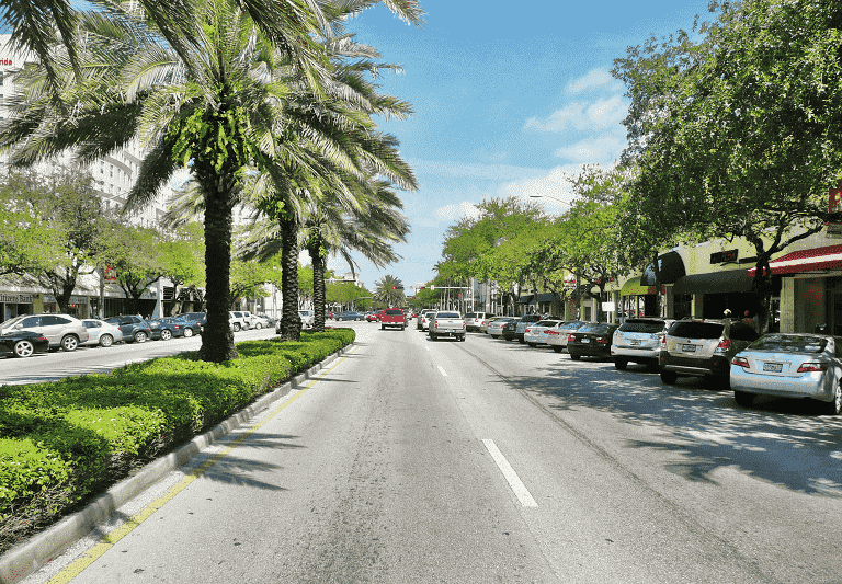 Coral Gables in Florida