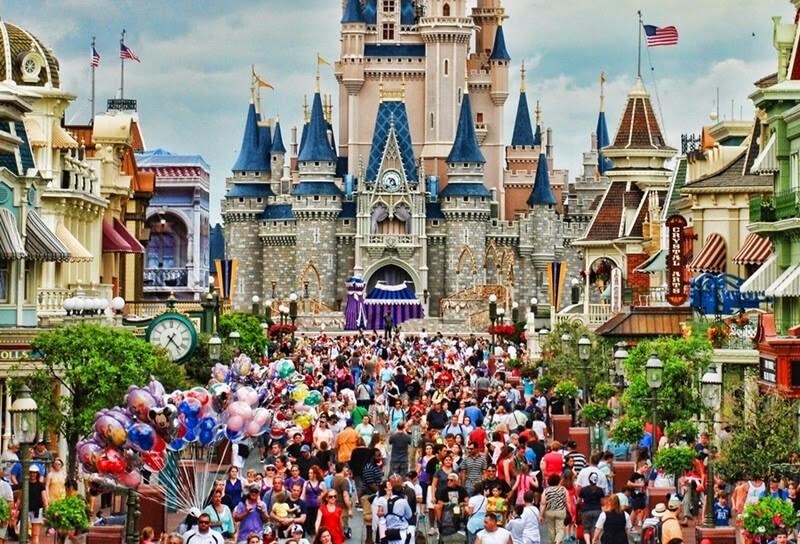 Cinderella castle at Disney
