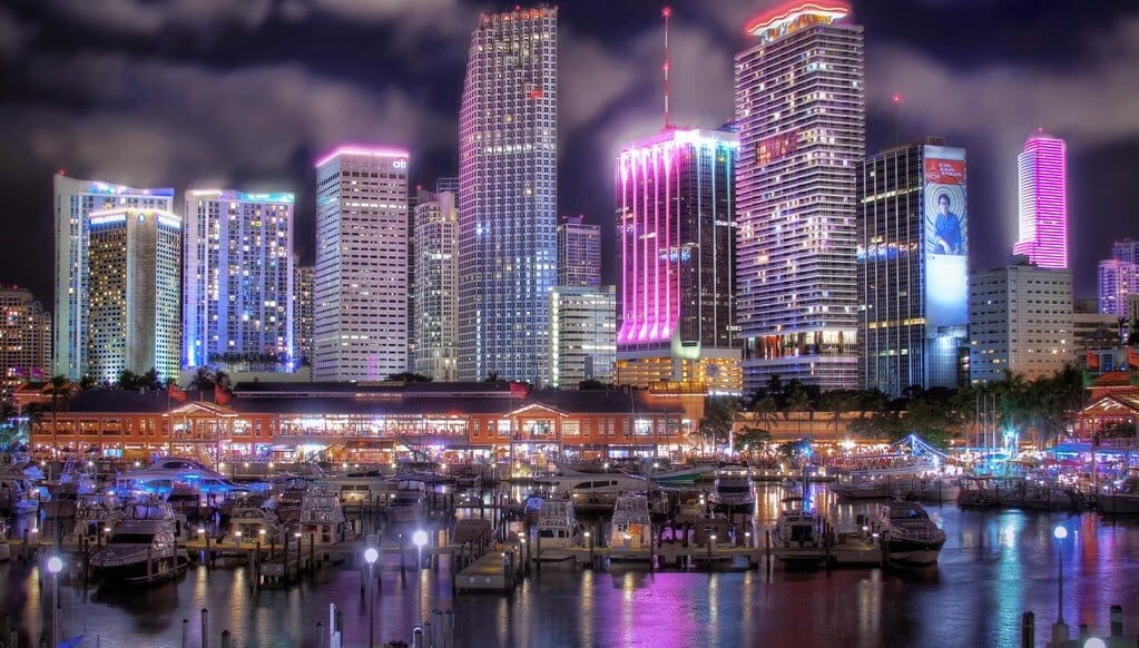 Miami by night