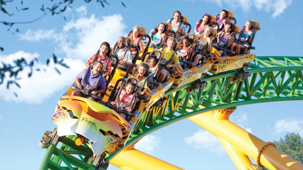 Cheetah Hunt roller coaster